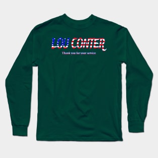 LOU CONTER - Thank You For Your Service - Front Long Sleeve T-Shirt